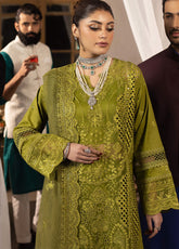 Mahrukh By Mahnur Luxury Lawn 3 Piece Unstitched Suit M24MLL-MALVA